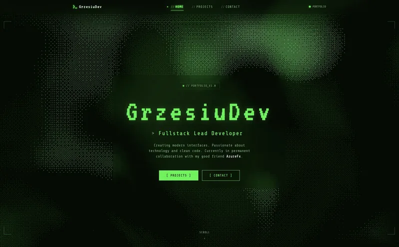 Portfolio Grzesiudev